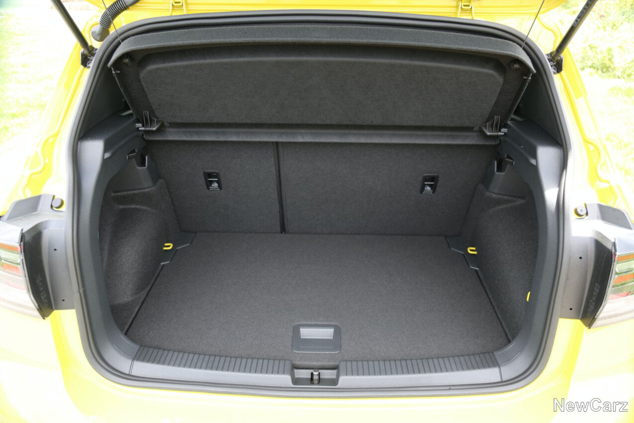 Kofferraum des VW T-Cross Facelift