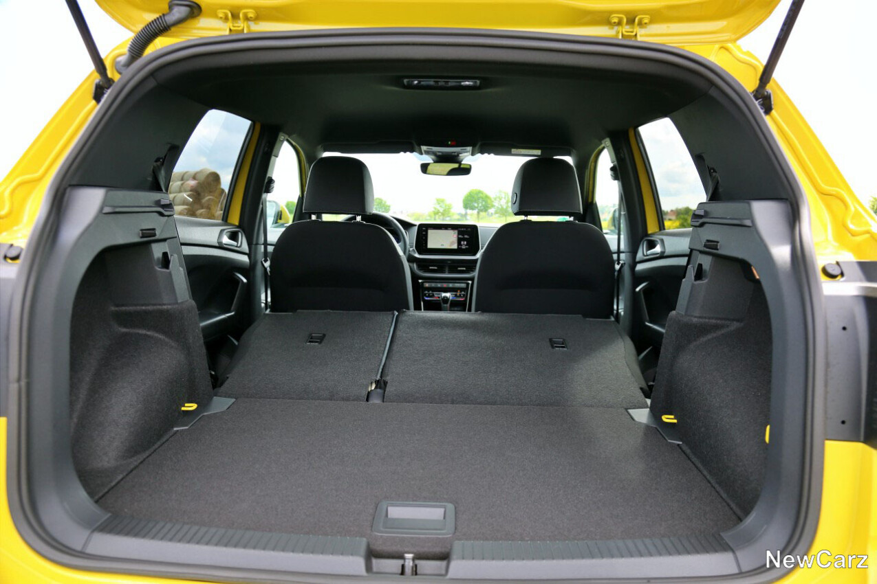 maximierter Kofferraum VW T-Cross Facelift