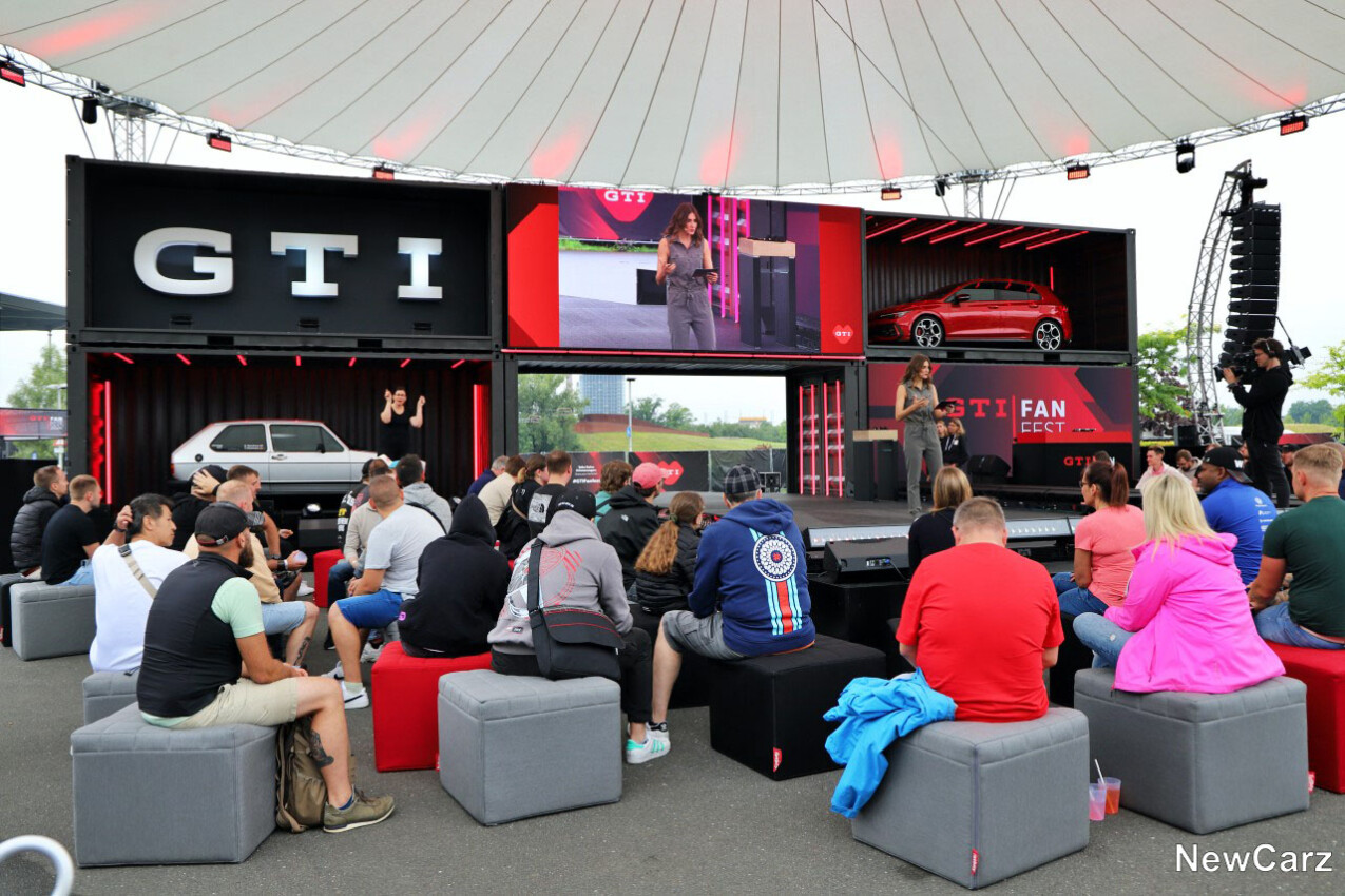 GTI Fanfest 2024 Bühnenbereich