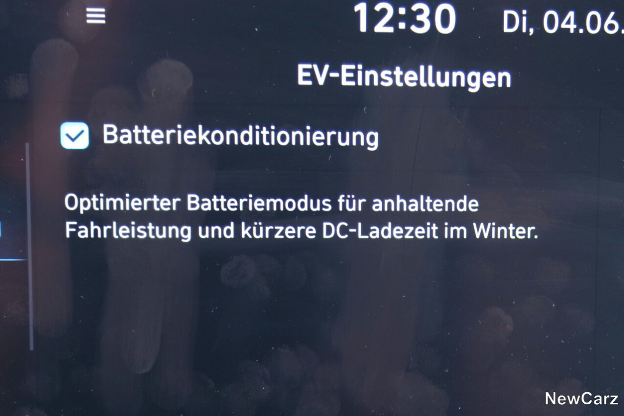 Vorkonditionierung im Hyundai IONIQ 6