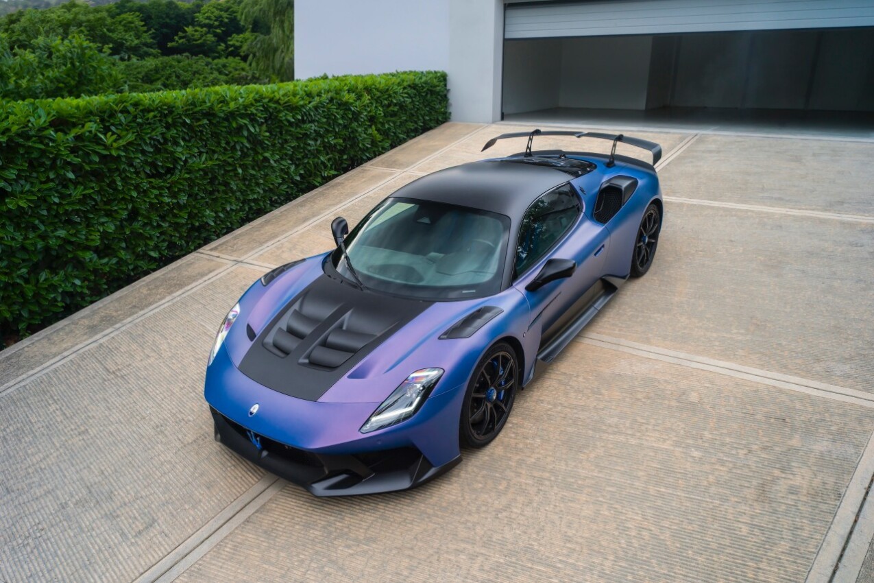 Maserati GT2 Stradale von oben