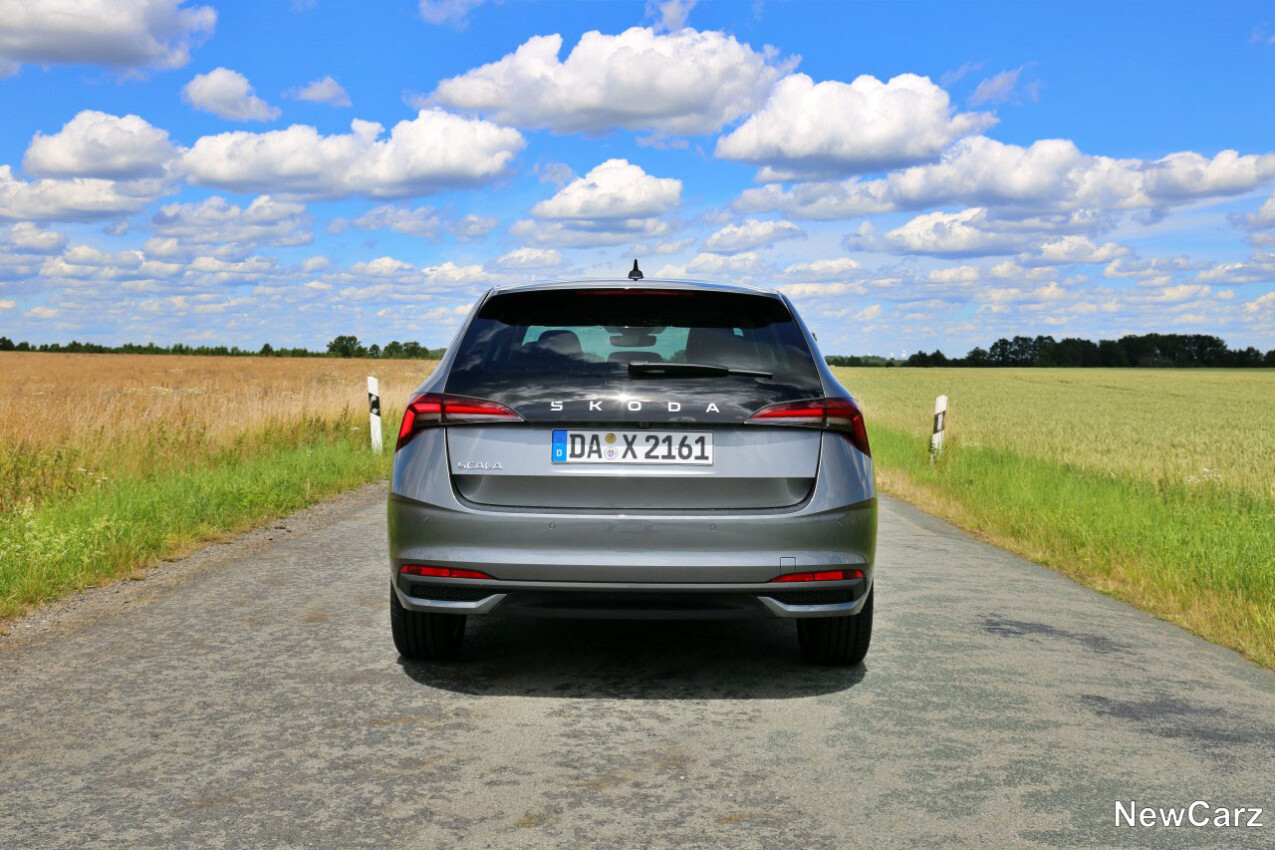 Skoda Scala Facelift Heckbereich