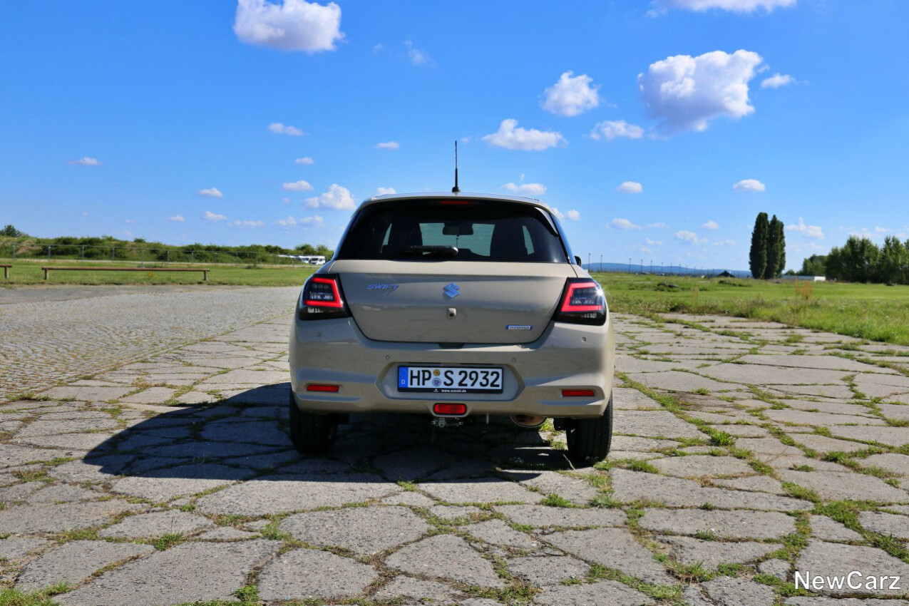 Hinterteil des Suzuki Swift 7