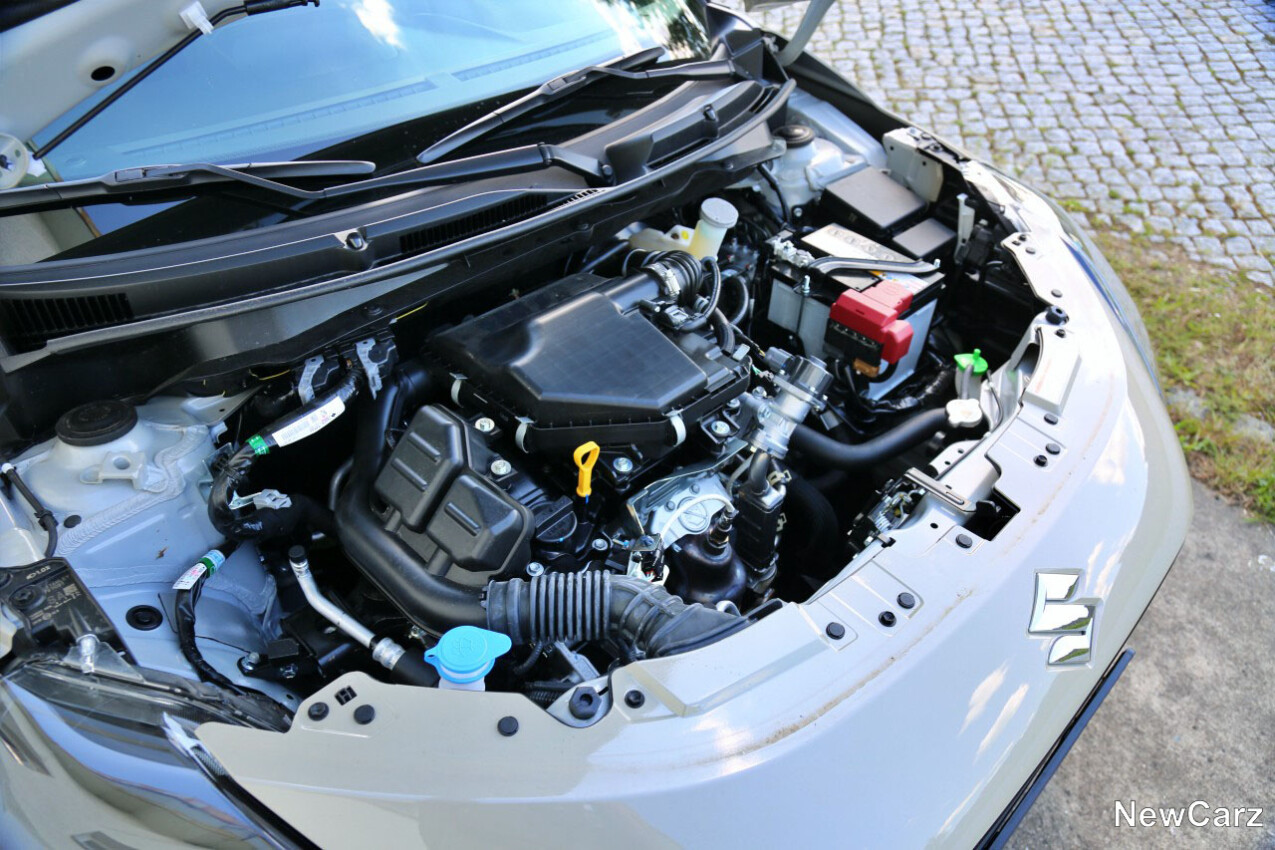 Motorraum Suzuki Swift 7