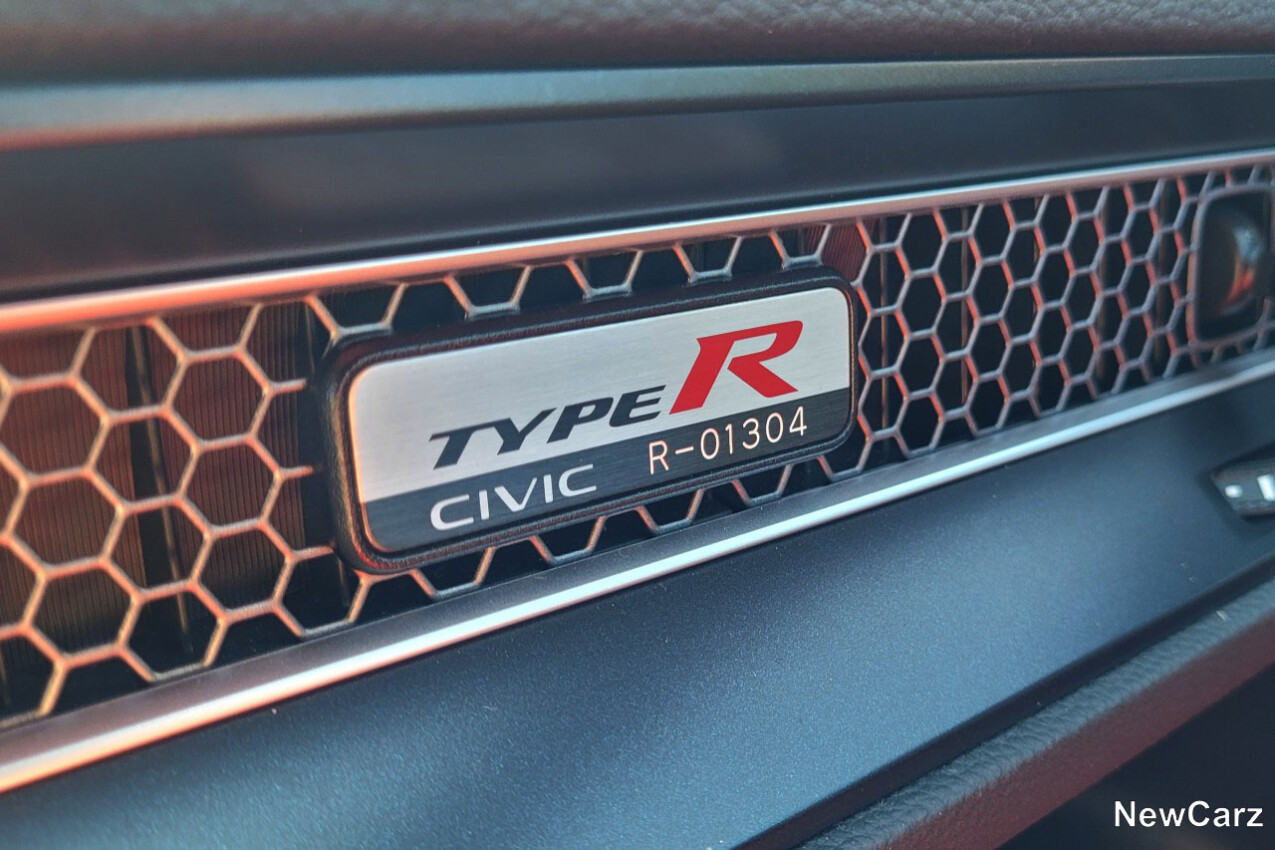 Honda Civic Type R Plakette