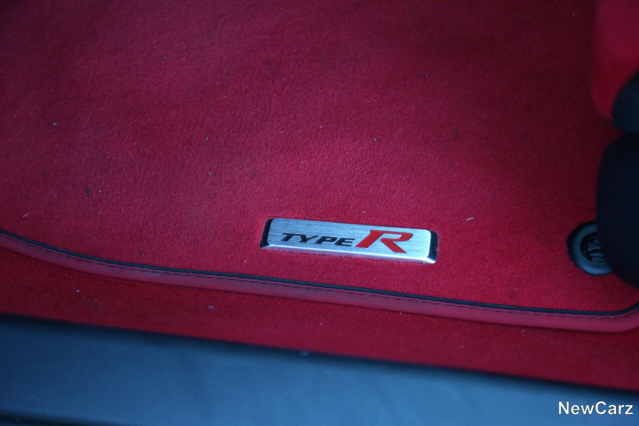 Fußraum Honda Civic Type R