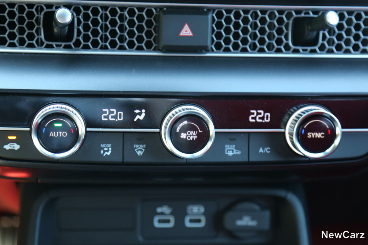 Honda Civic Type R Klimabedienteil