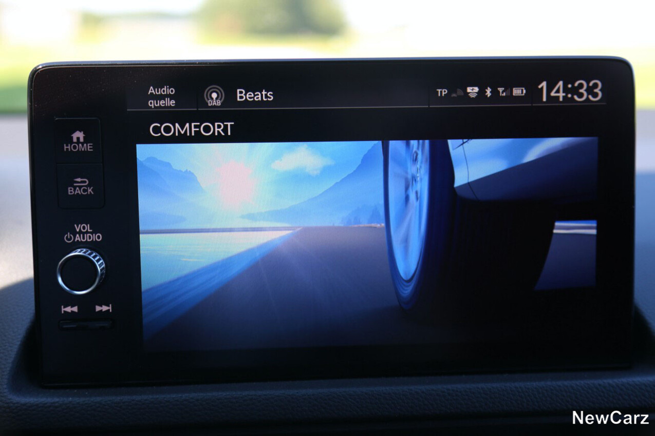 Honda Civic Type R Comfortmodus