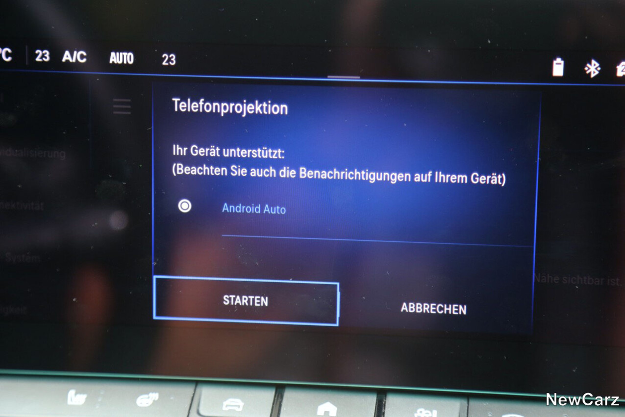 Android Auto Opel Astra GSe