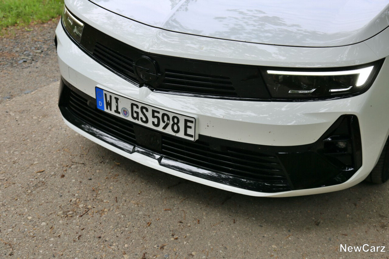 Opel Vizor am Opel Astra GSe
