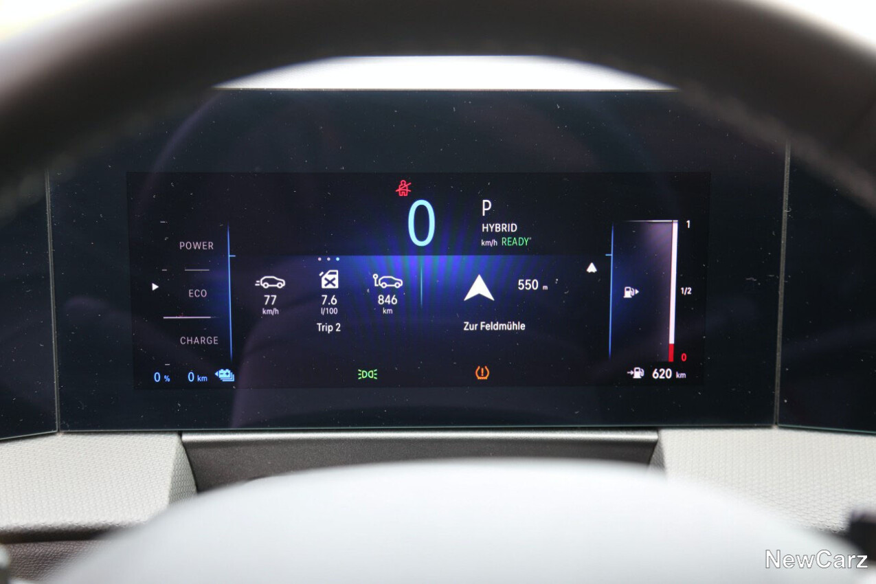 digitale Cockpit Opel Astra GSe