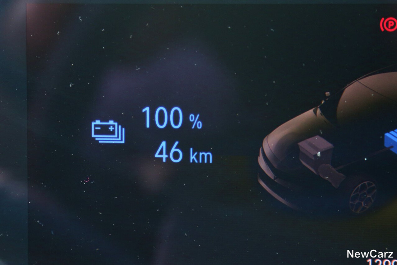 Reichweite laut Bordcomputer Opel Astra GSe
