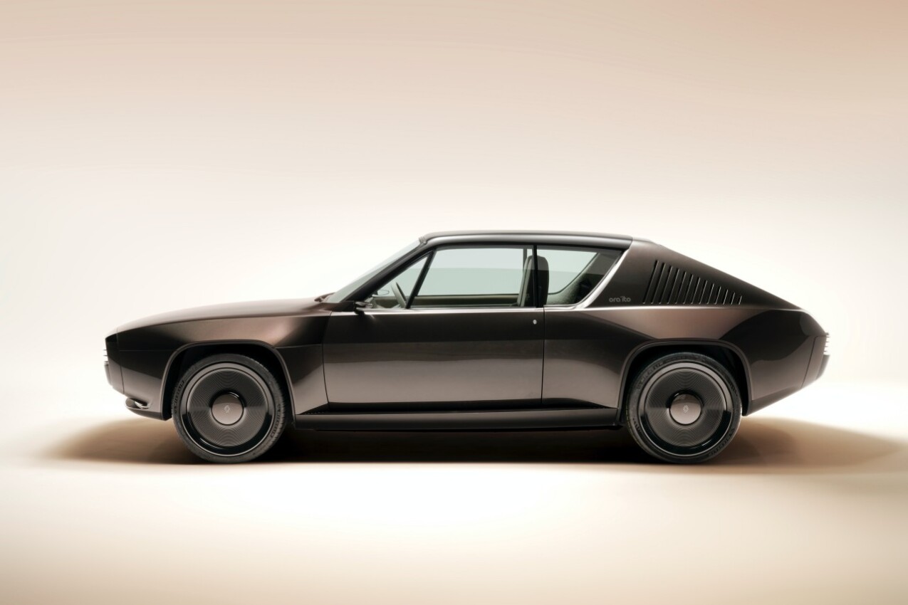 Renault 17 electric restomod Seite links