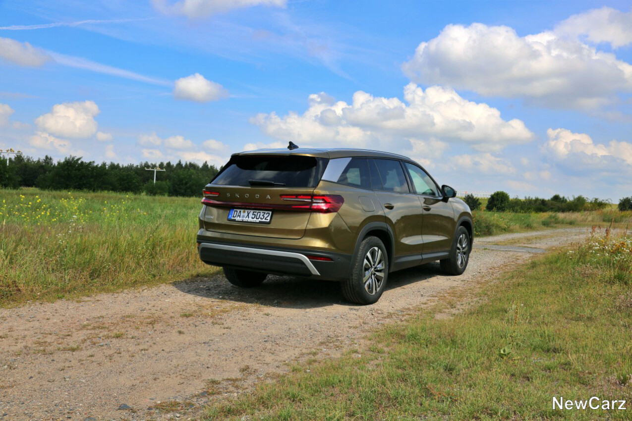 Skoda Kodiaq II auf Schotter