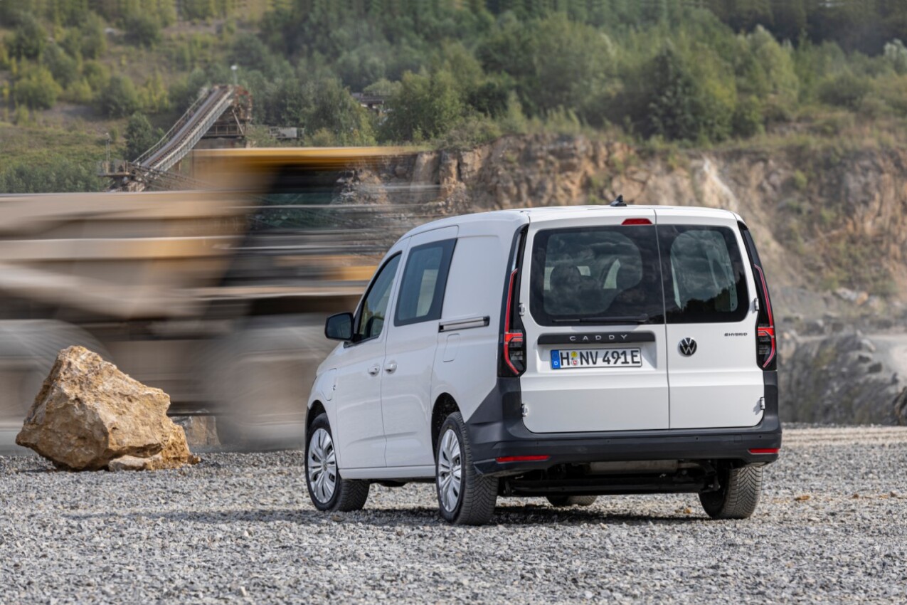 VW Caddy Flexible mit offenen Schiebetüren