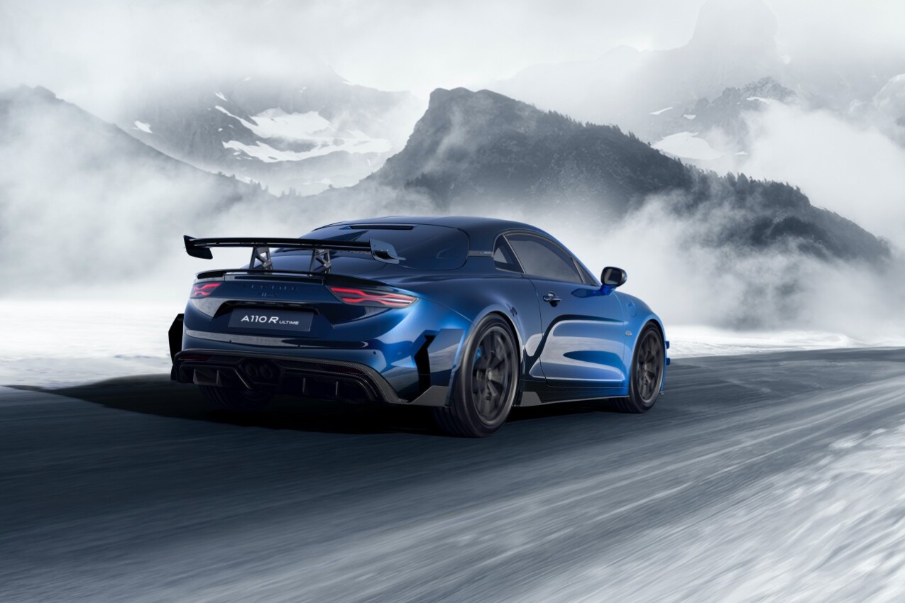 Alpine A110 Ultime schräg hinten rechts