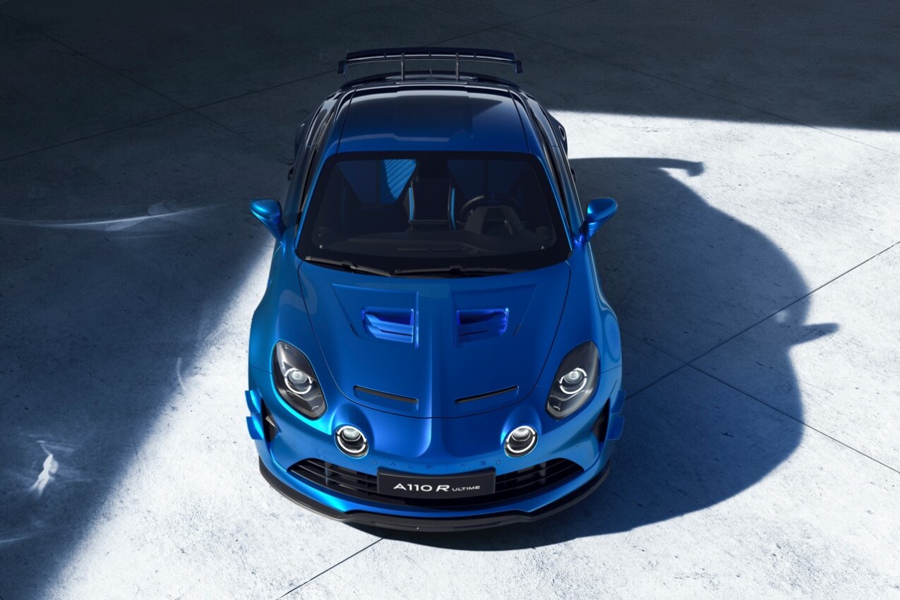 Alpine A110 Ultime oben