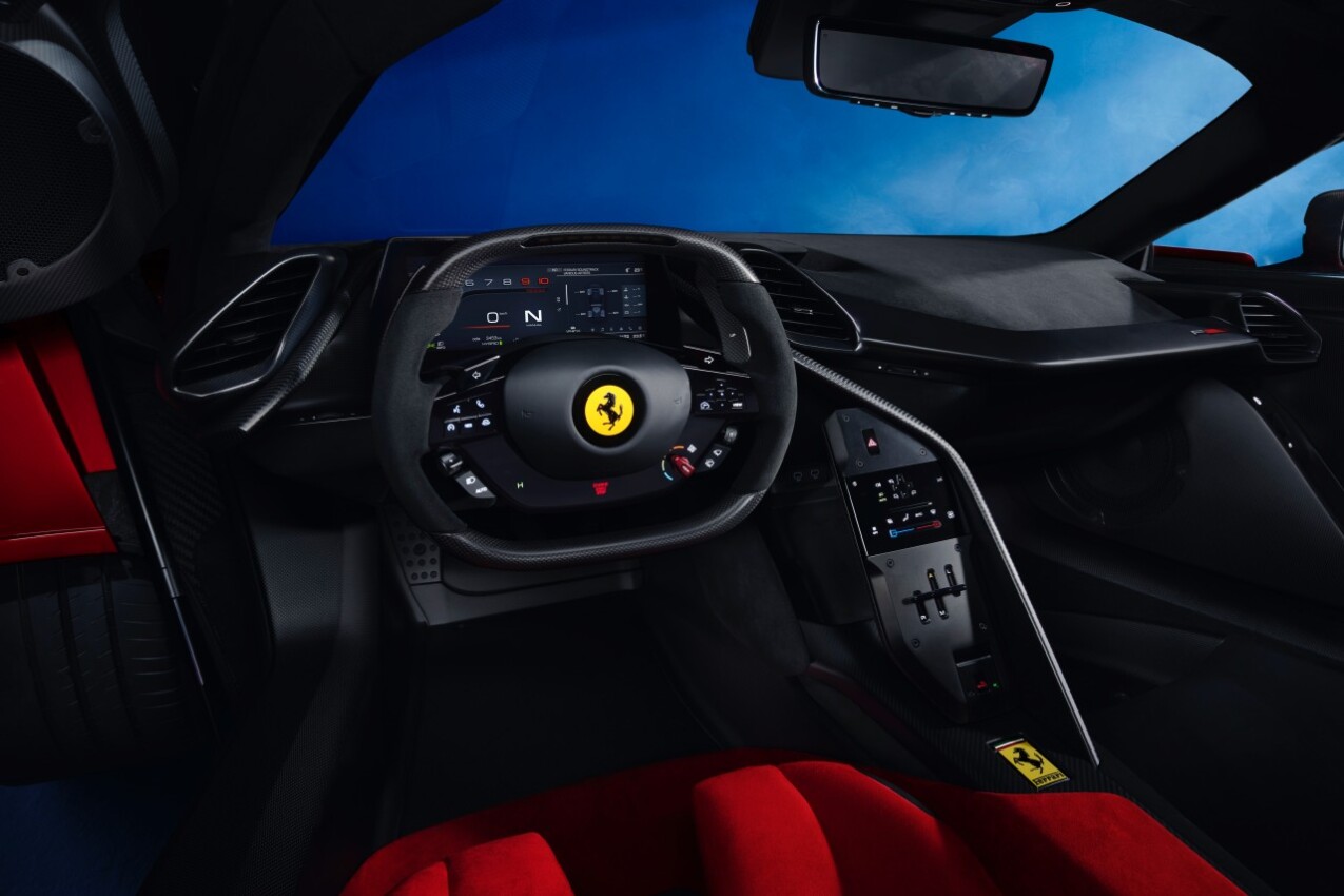 Cockpit Ferrari F80