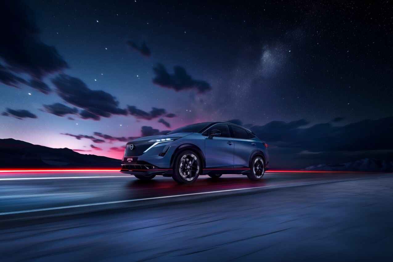 Nissan Ariya Nismo schräg vorn