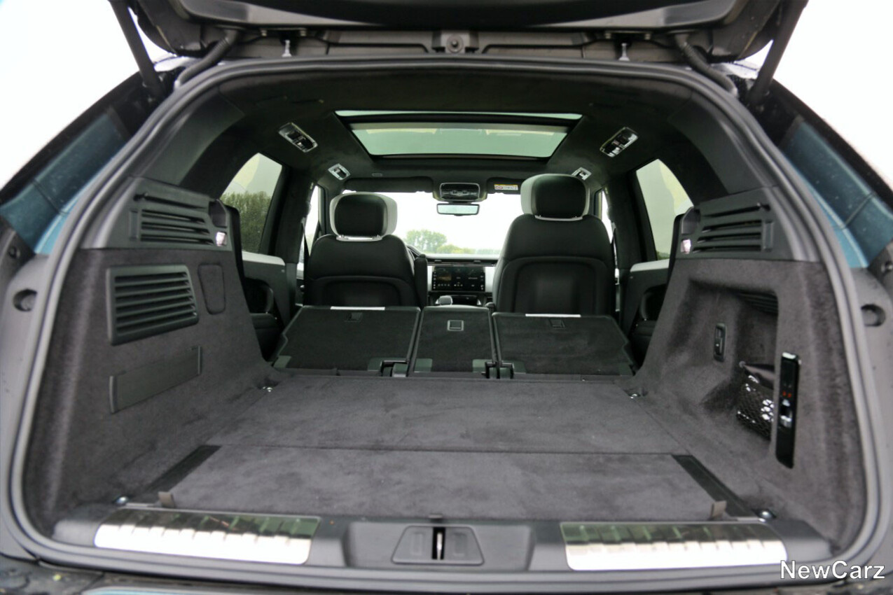 Range Rover Sport Kofferraum maximiert