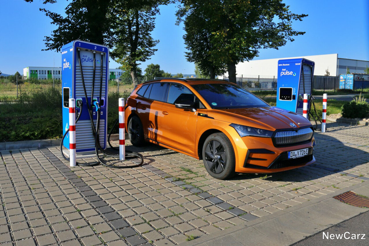 Skoda Enyaq RS Aufladen