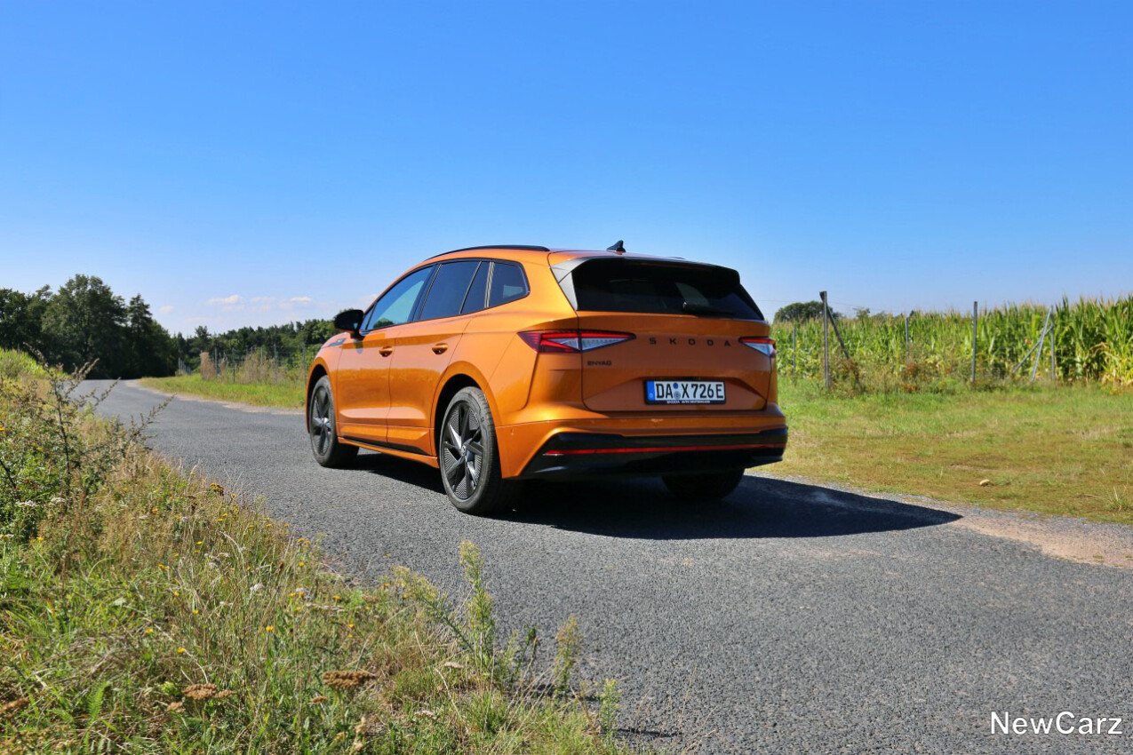 Skoda Enyaq RS hinten links