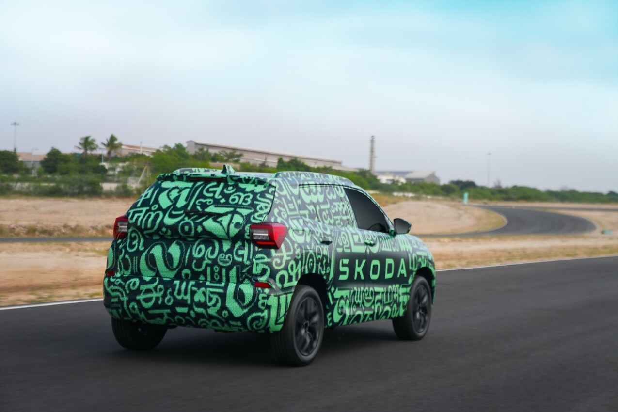 Skoda Kylaq im Camo-Look