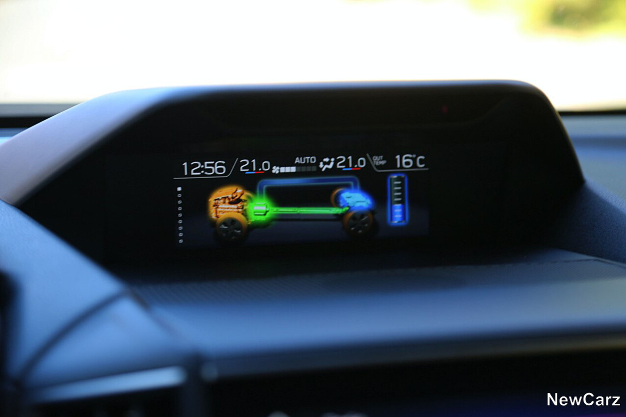 Subaru Forester Edition Black Energiemonitor