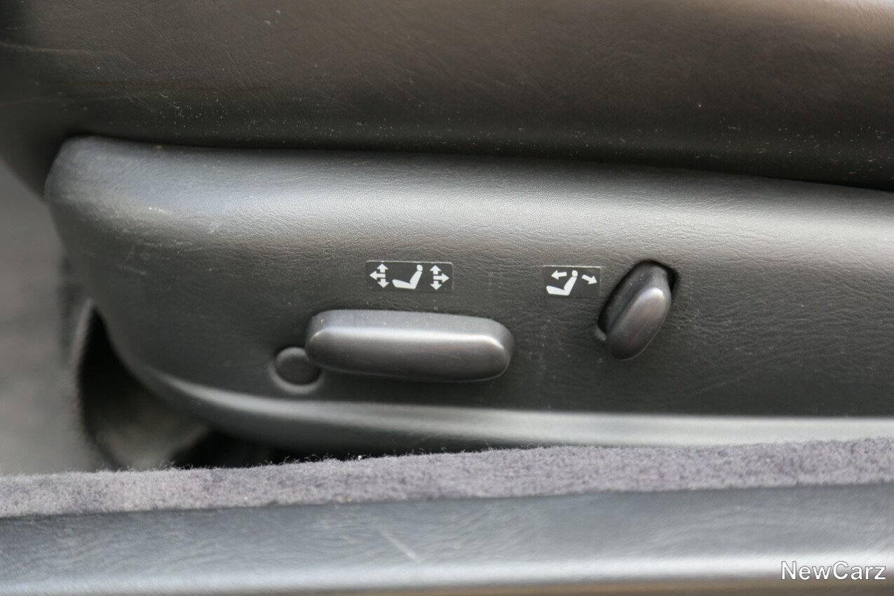 Subaru SVX Sitzverstellung