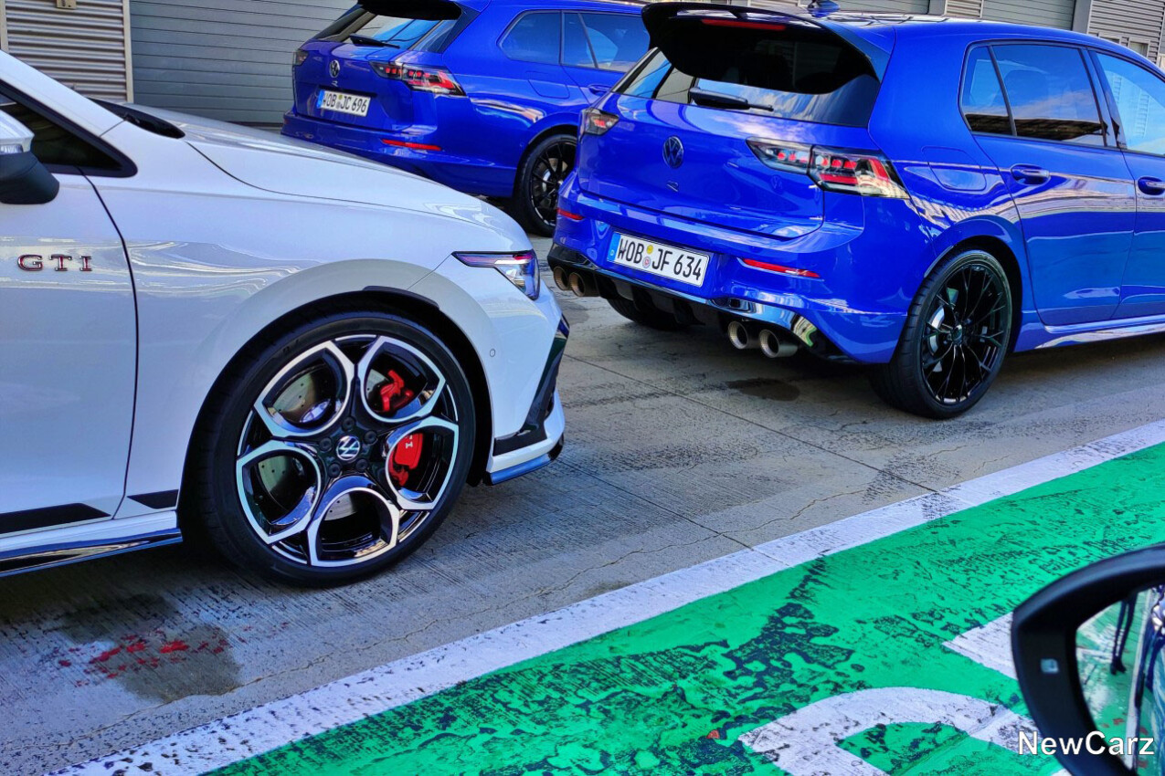 VW Golf R und GTI Clubsport