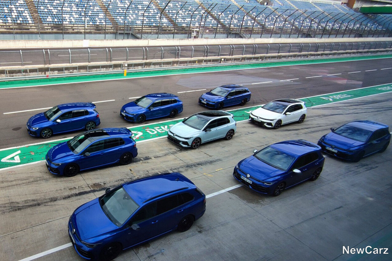 VW Golf R und GTI Clubsport Rennstreckeneinsatz
