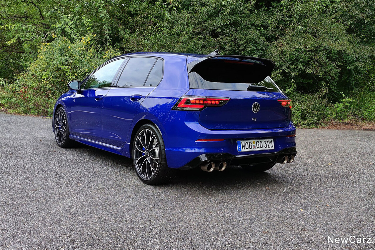 VW Golf R schräg hinten links