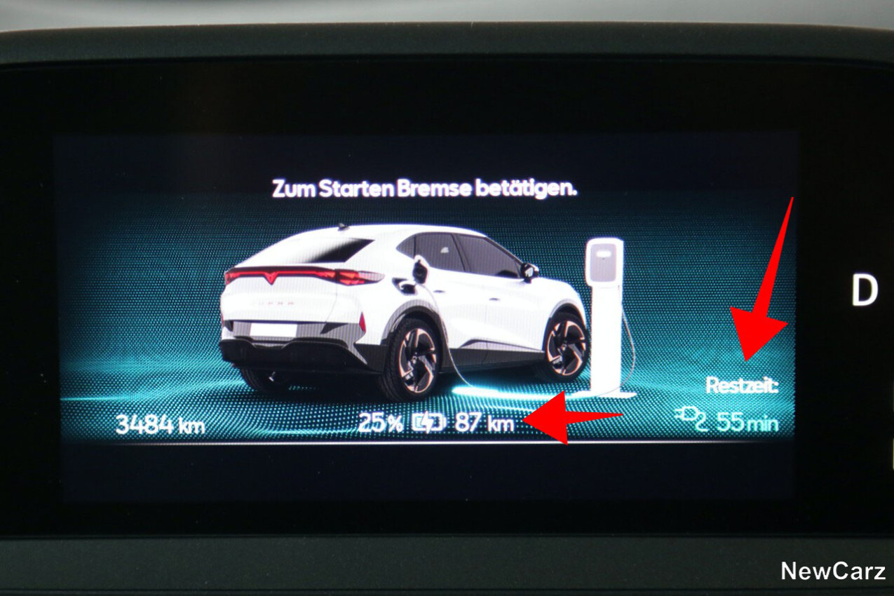 Cupra Tavascan VZ Ladevorgang