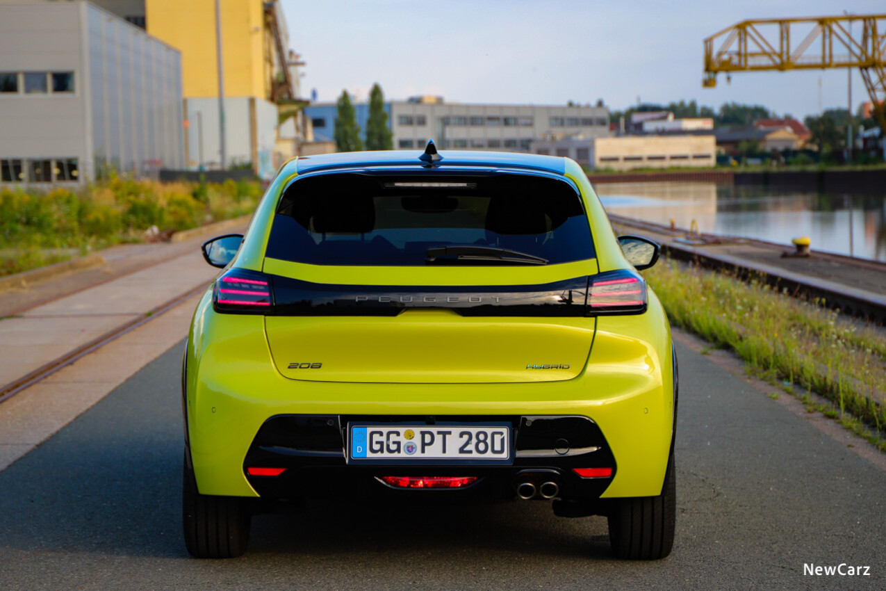 Peugeot 208 Hybrid Heck