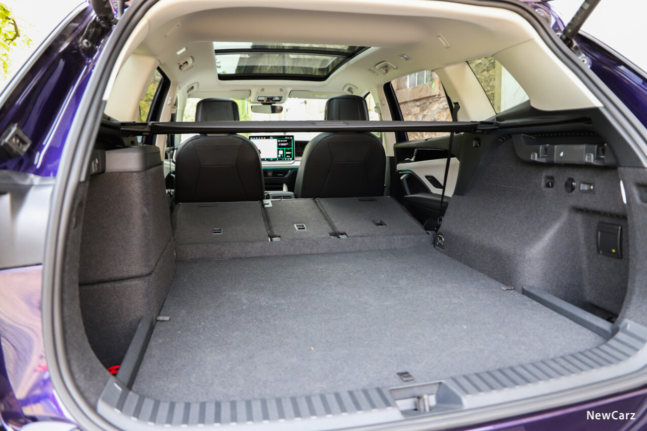 VW Tayron Kofferraum maximiert