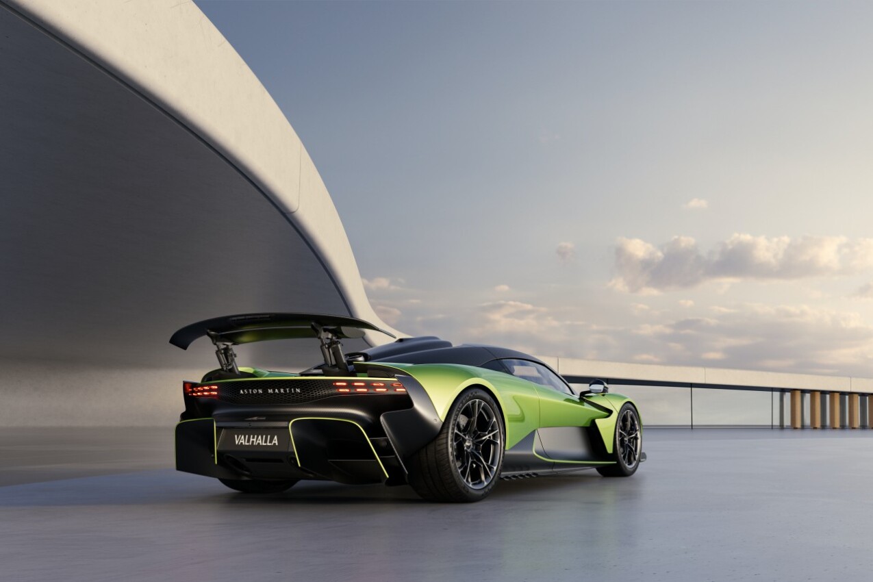 Aston Martin Valhalla Heckflügel