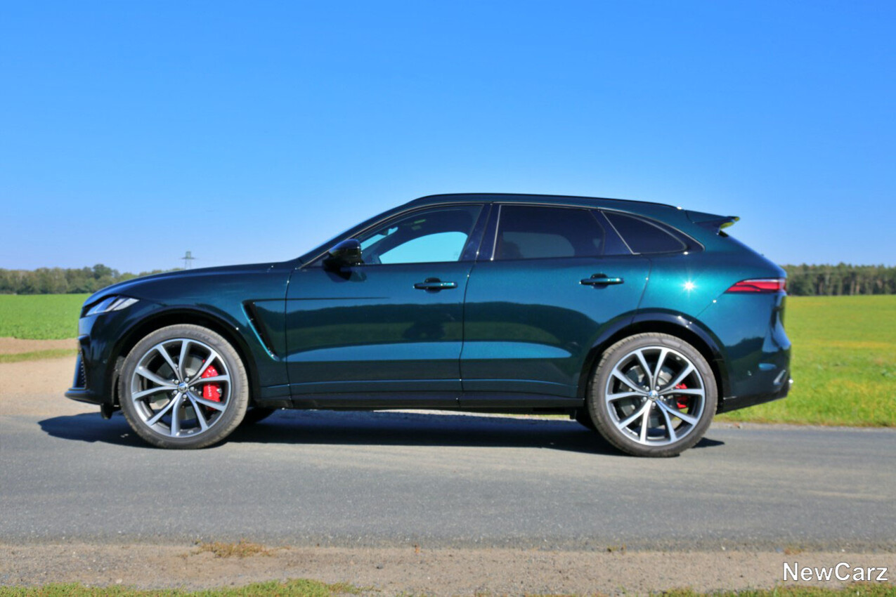 Jaguar F-Pace SVR 575 Edition Seite links