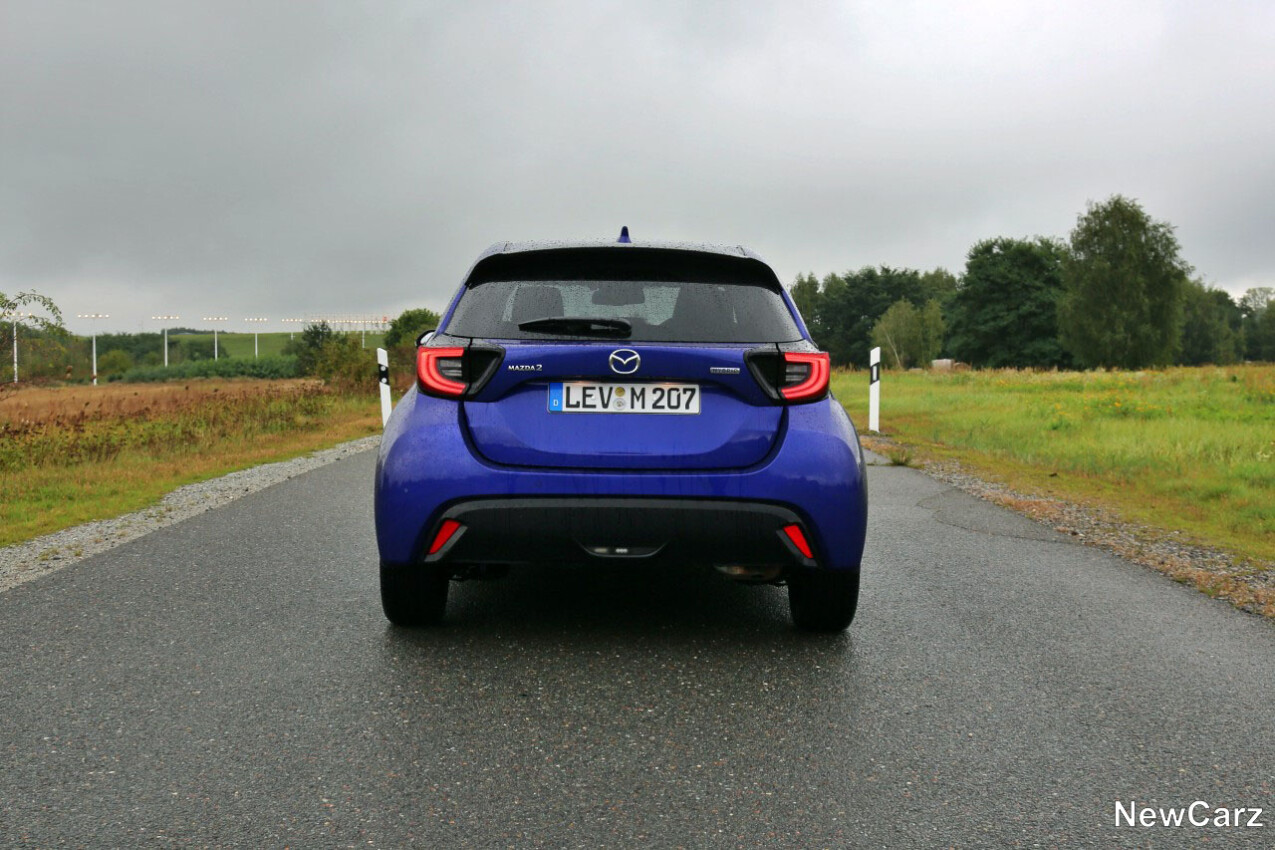 Mazda2 Hybrid Facelift hinten
