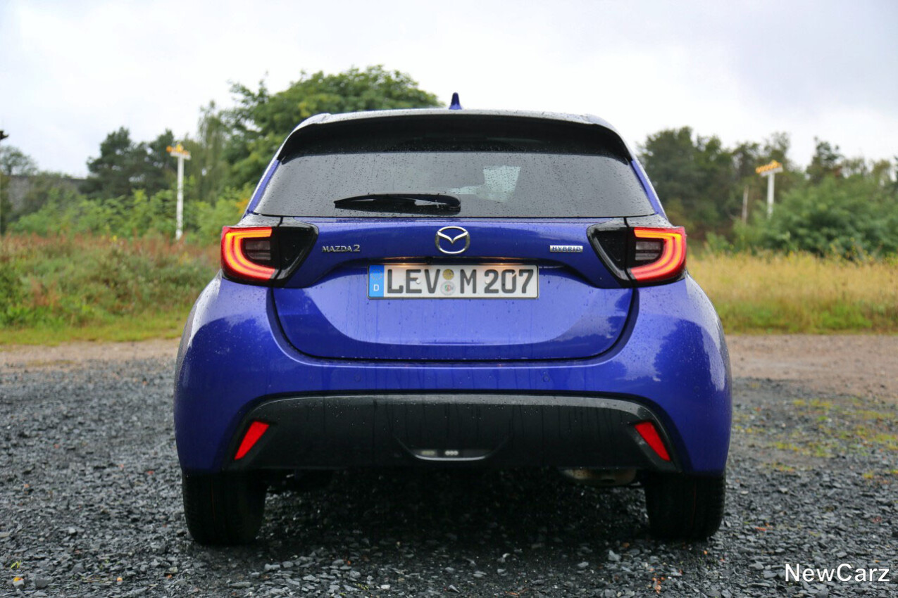 Mazda2 Hybrid Facelift Heck