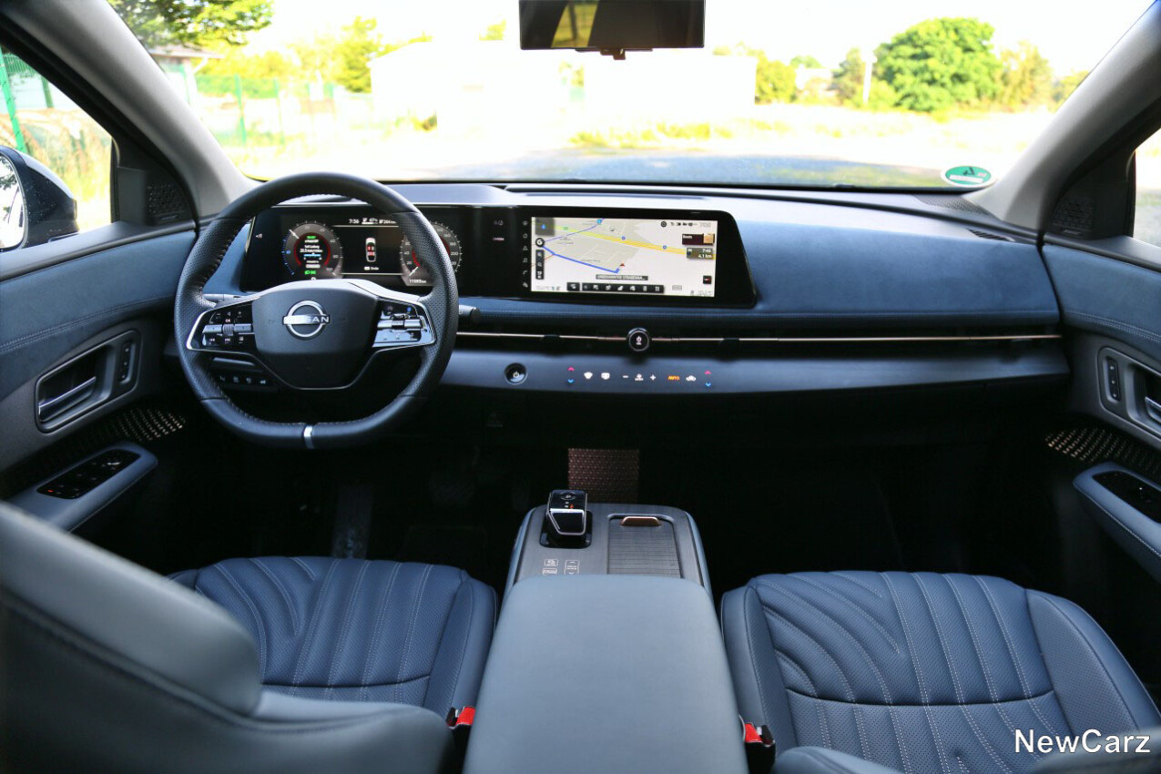 Nissan Ariya Evolve+ Pack Instrumententafel