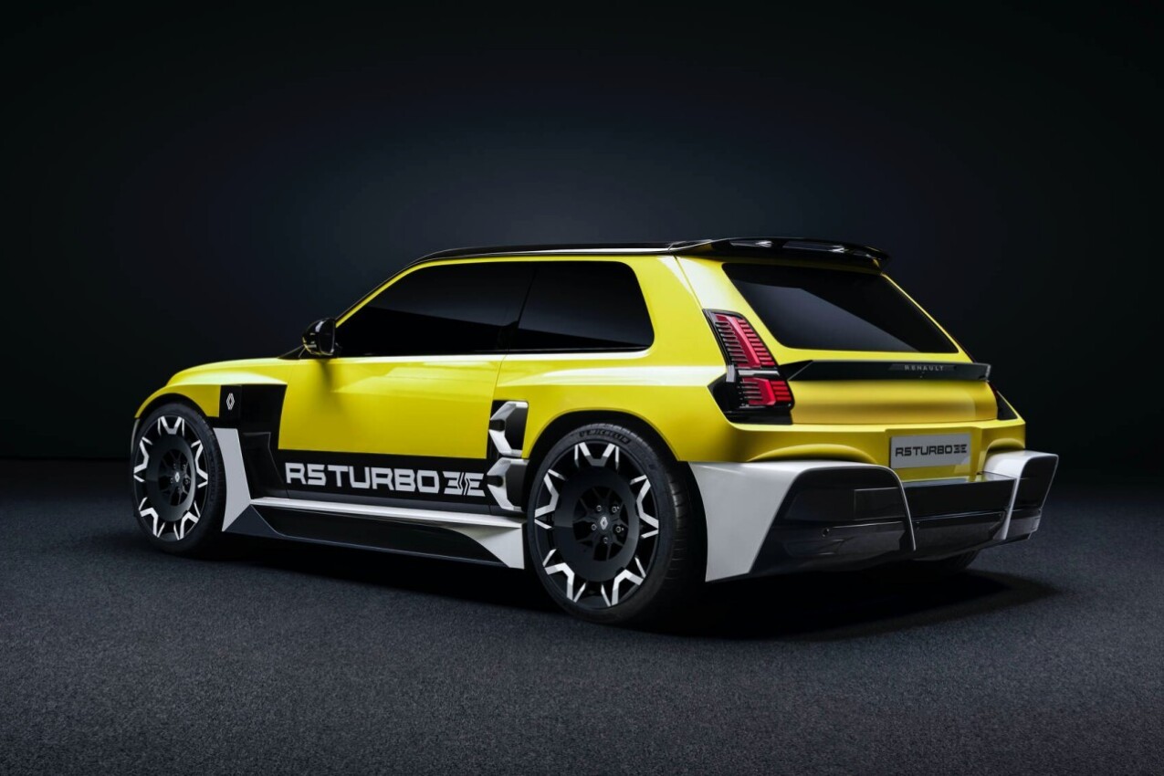 Renault 5 Turbo 3E schräg hinten link