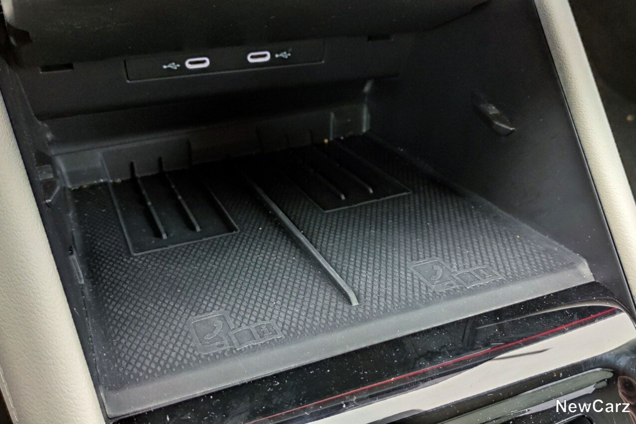 VW Tiguan TDI induktives Laden