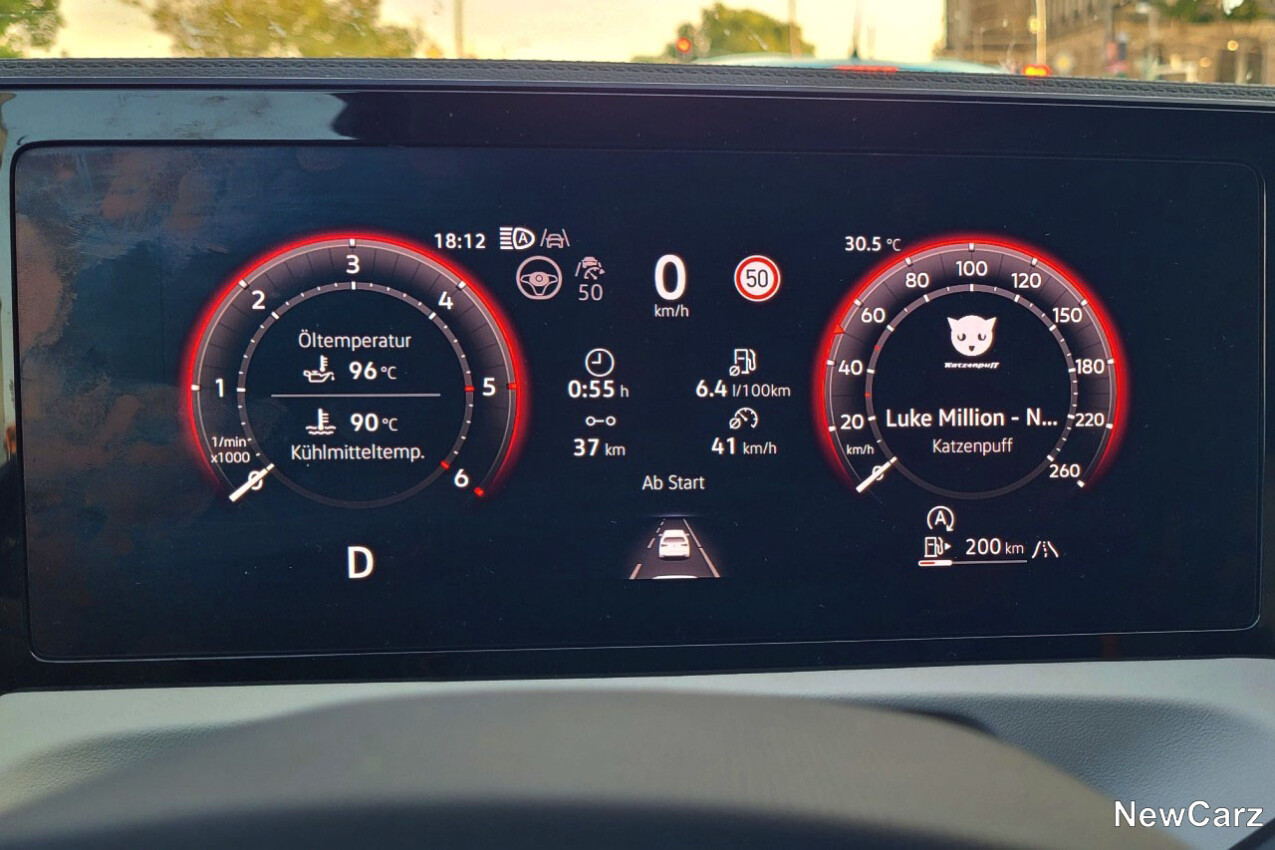 VW Tiguan TDI Digital Cockpit