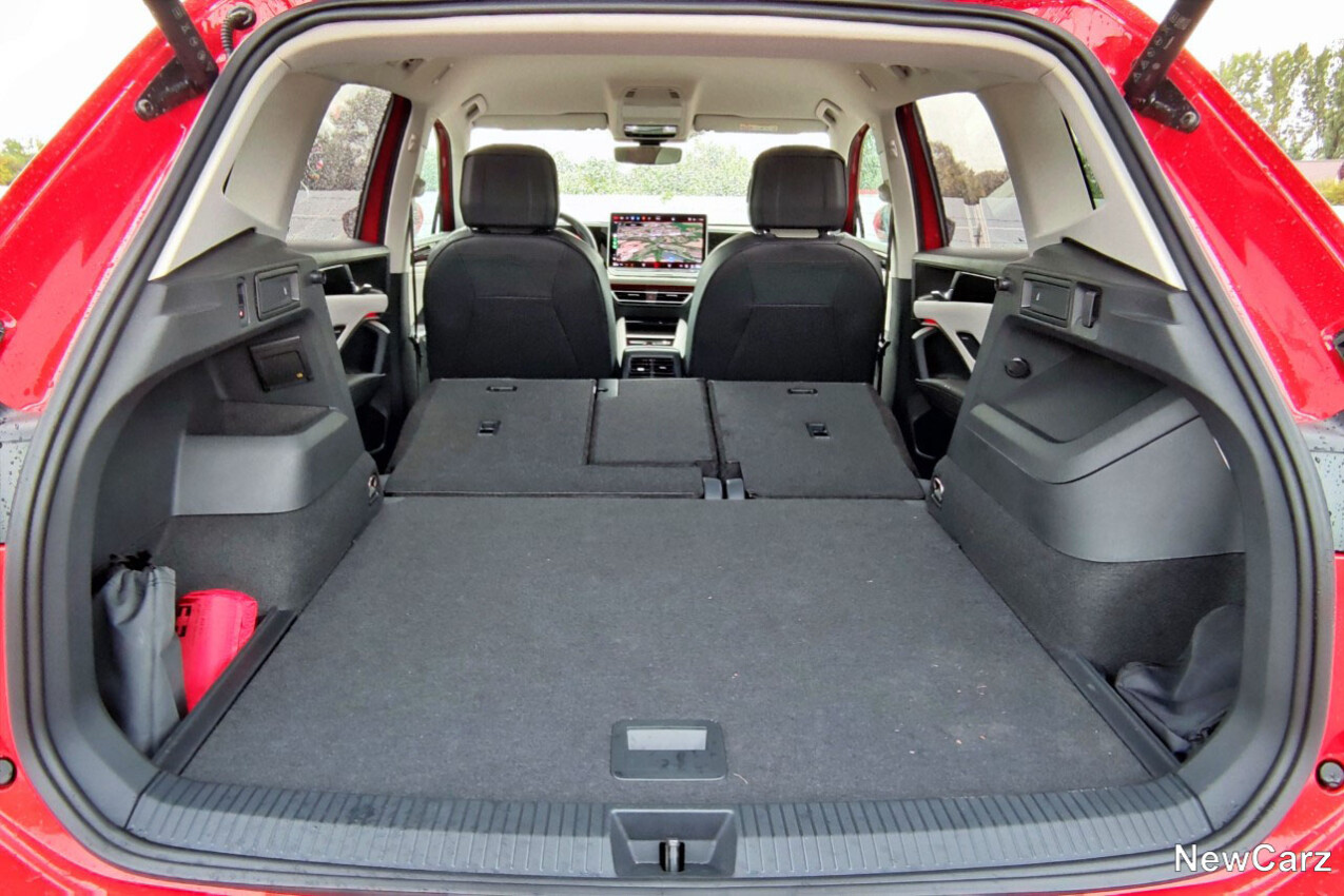 VW Tiguan TDI Kofferraum maximiert