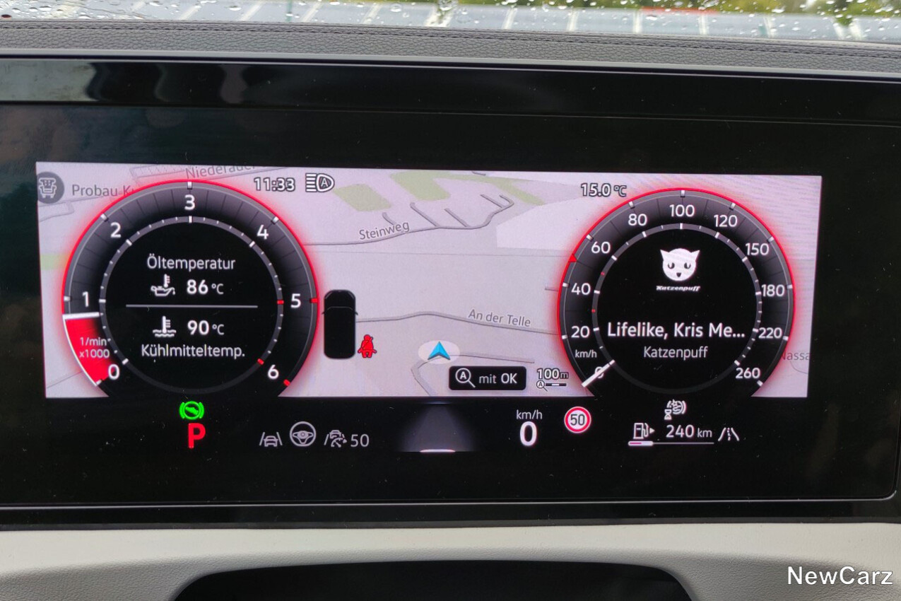 VW Tiguan TDI Cockpit