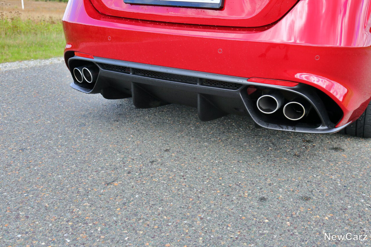 Alfa Romeo Giulia Quadrifoglio Endrohre