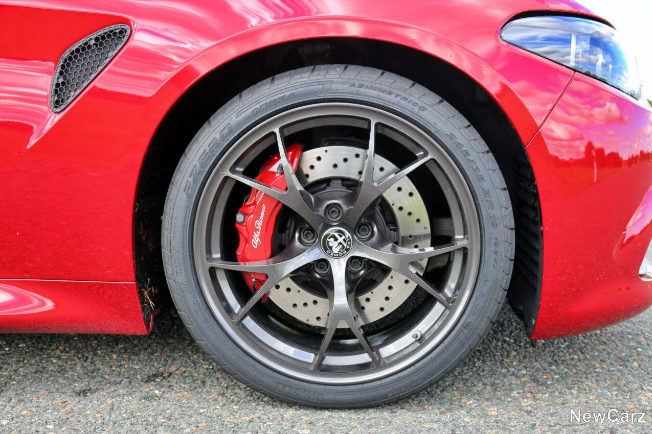 Alfa Romeo Giulia Quadrifoglio Vorderrad