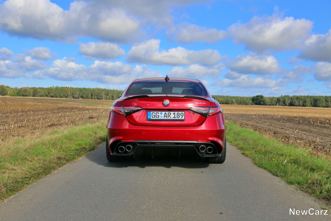 Alfa Romeo Giulia Quadrifoglio Heck