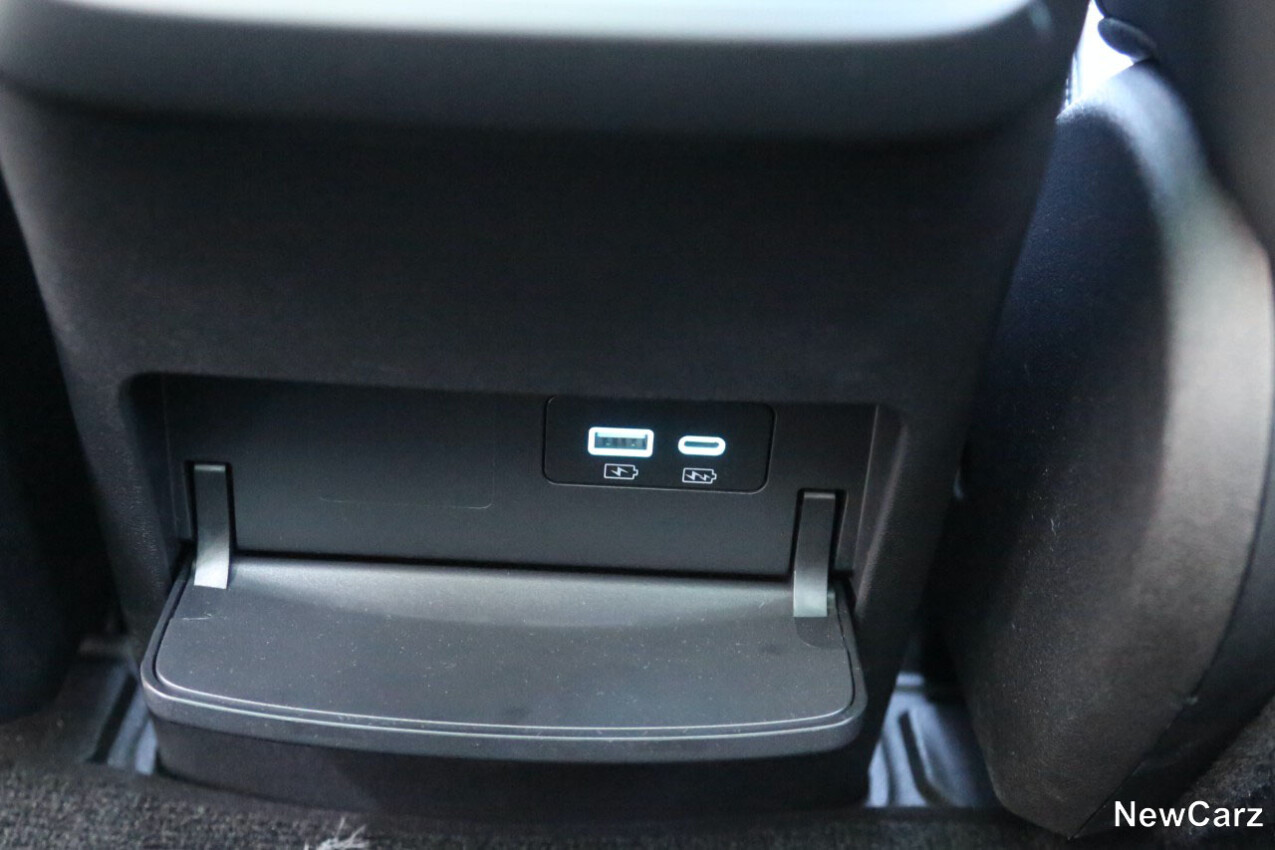 BYD Seal AWD USB-Slots im Fond