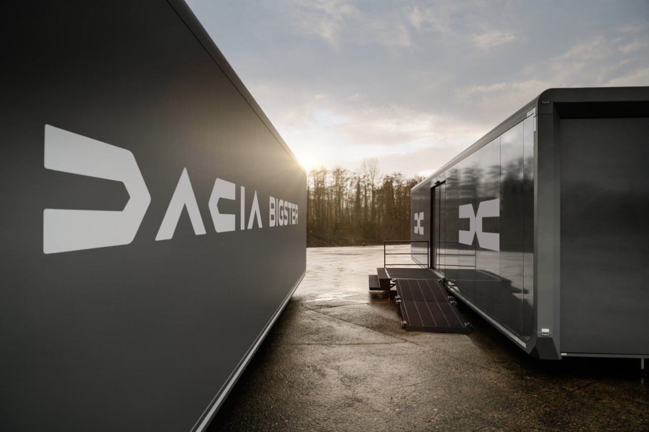 Dacia Bigster Experience Ausstellungshalle